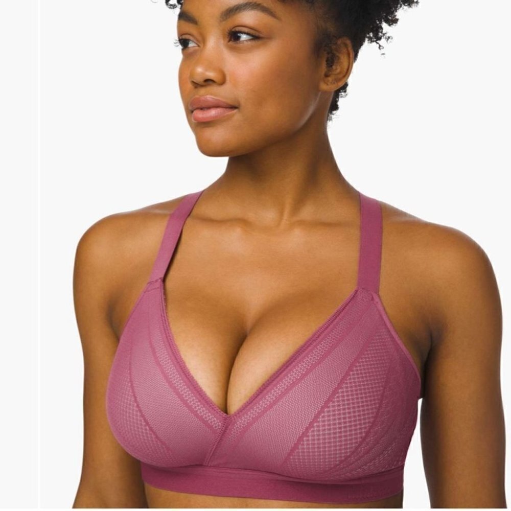 Lululemon Awake To Lace BraPlumful / Smoky Blush 32 D